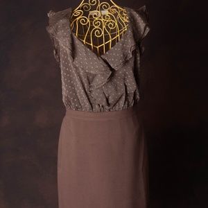 Brown Dress - Loft (0)